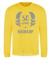 Sweatshirt 50th anniversary yellow фото