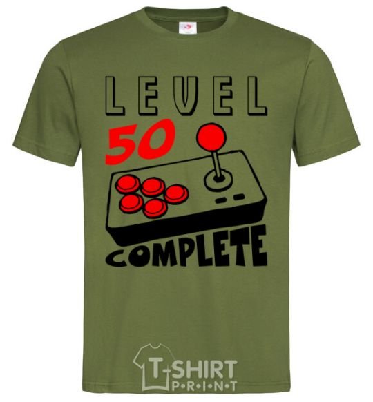 Men's T-Shirt Player Level 50 complete millennial-khaki фото