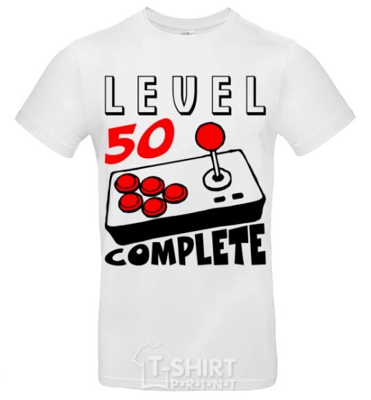 Men's T-Shirt Player Level 50 complete White фото