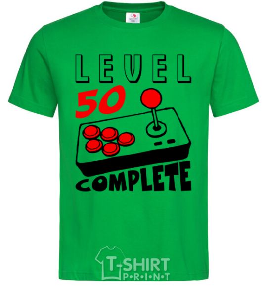 Men's T-Shirt Player Level 50 complete kelly-green фото