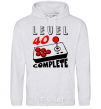 Men`s hoodie Level 40 complete best player sport-grey фото