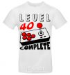 Мужская футболка Level 40 complete best player Белый фото
