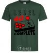 Мужская футболка Level 40 complete best player Темно-зеленый фото