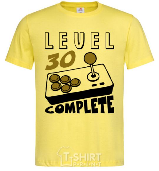 Men's T-Shirt Level 30 complete cornsilk фото