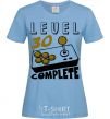 Женская футболка Level 30 complete Голубой фото