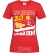 Women's T-shirt Level 20 - passed red фото