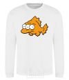 Sweatshirt Three-eyed fish White фото