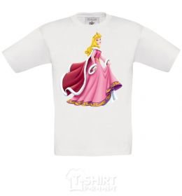 Kids T-shirt Princess Aurora White фото