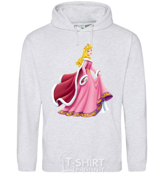 Men`s hoodie Princess Aurora sport-grey фото