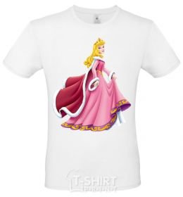 Men's T-Shirt Princess Aurora White фото