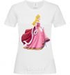 Women's T-shirt Princess Aurora White фото