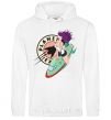 Men`s hoodie Leela White фото