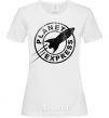 Women's T-shirt Planet express White фото