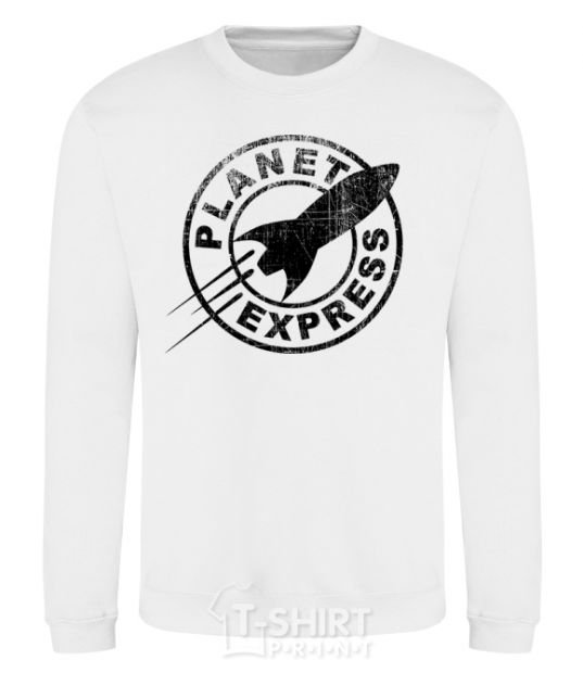 Sweatshirt Planet express White фото