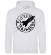 Men`s hoodie Planet express sport-grey фото