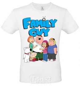 Men's T-Shirt Family guy White фото