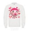 Sweatshirt Malyshariki Nyusha White фото