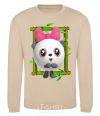 Sweatshirt Baby Panda sand фото