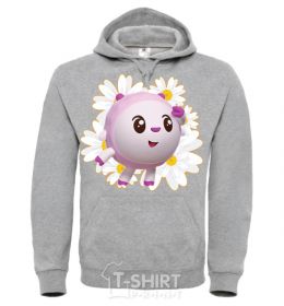 Men`s hoodie Baby lambs sport-grey фото