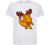 Kids T-shirt Moose White фото