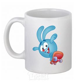 Ceramic mug Krosh White фото