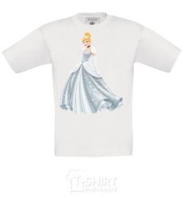 Kids T-shirt Cinderella White фото