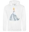 Men`s hoodie Cinderella White фото