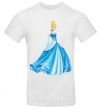 Men's T-Shirt Cinderella in blue White фото