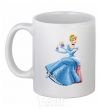 Ceramic mug Cinderella with perfume White фото