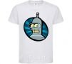 Kids T-shirt Bender logo White фото