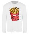 Sweatshirt Zoidberg fries White фото