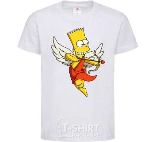 Kids T-shirt Bart cupid White фото