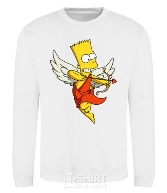 Sweatshirt Bart cupid White фото