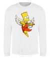 Sweatshirt Bart cupid White фото