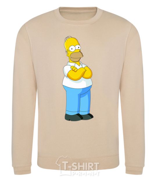 Sweatshirt Homer's cool sand фото