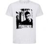 Kids T-shirt Punisher White фото