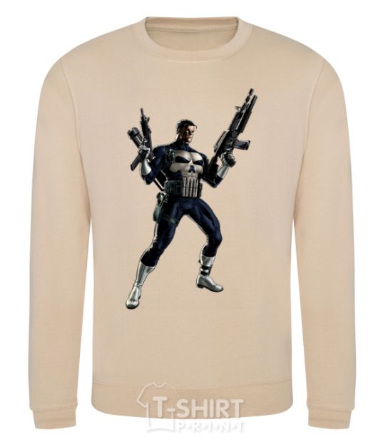 Sweatshirt Punisher персонаж sand фото