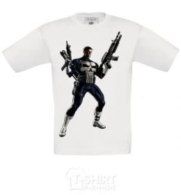 Kids T-shirt Punisher персонаж White фото