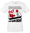 Men's T-Shirt Level 60 passed White фото