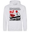 Men`s hoodie Level 70 passed sport-grey фото