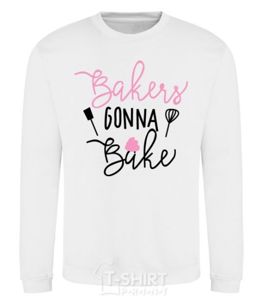 Sweatshirt Bakers gonna bake White фото