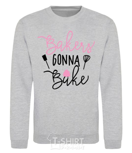 Sweatshirt Bakers gonna bake sport-grey фото