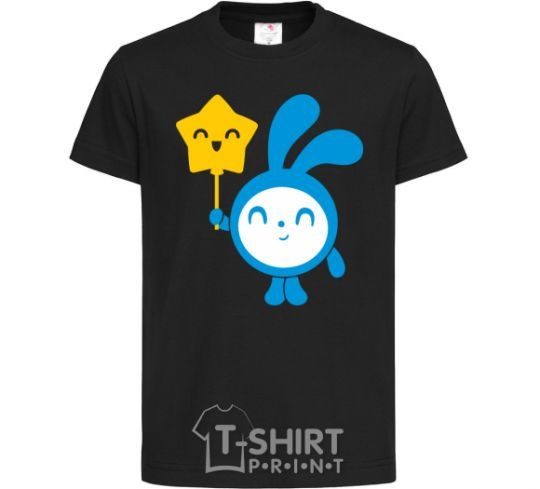 Детская футболка Крошик со звездочкой Черный фото