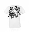 Men's T-Shirt Ride until the end of the world White фото