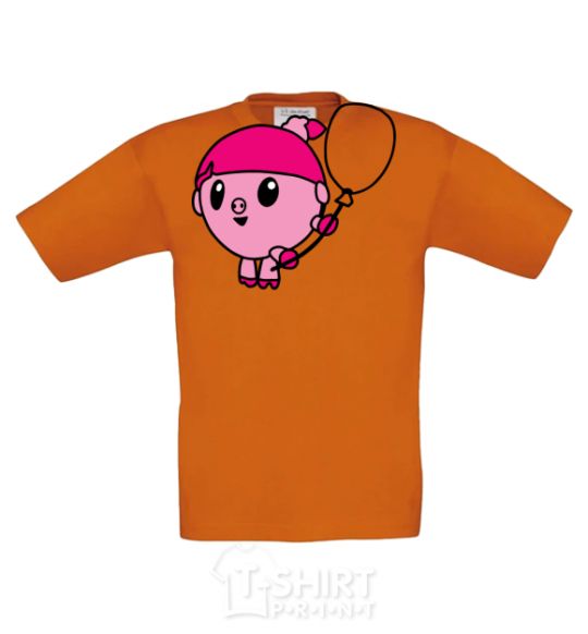 Kids T-shirt Nyushenka with a balloon cornsilk фото