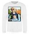 Sweatshirt Jin RM bts White фото