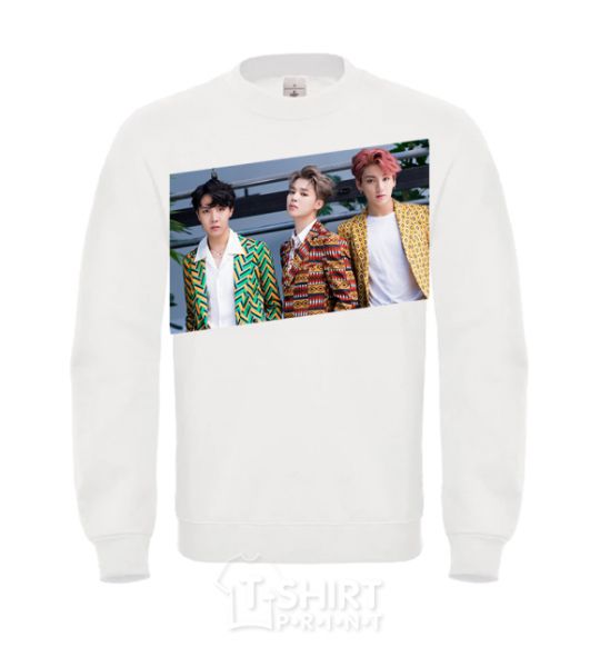 Sweatshirt Bangtan Boys White фото