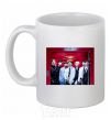 Ceramic mug BTS DOPE White фото