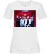 Women's T-shirt BTS DOPE White фото