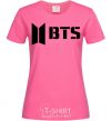 Women's T-shirt BTS black logo heliconia фото